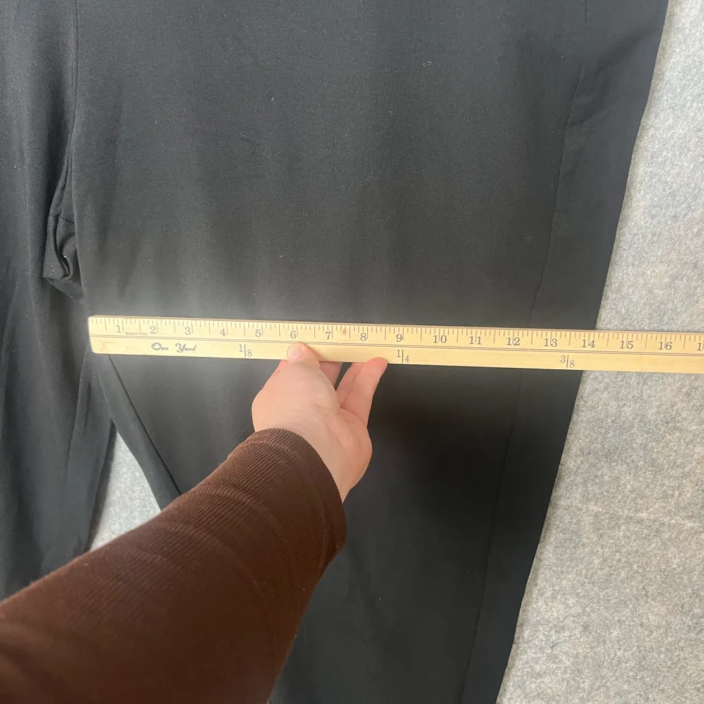 Eileen Fisher Woman Size 3X slouch ankle Elegant Black Dress Pants - Image 7