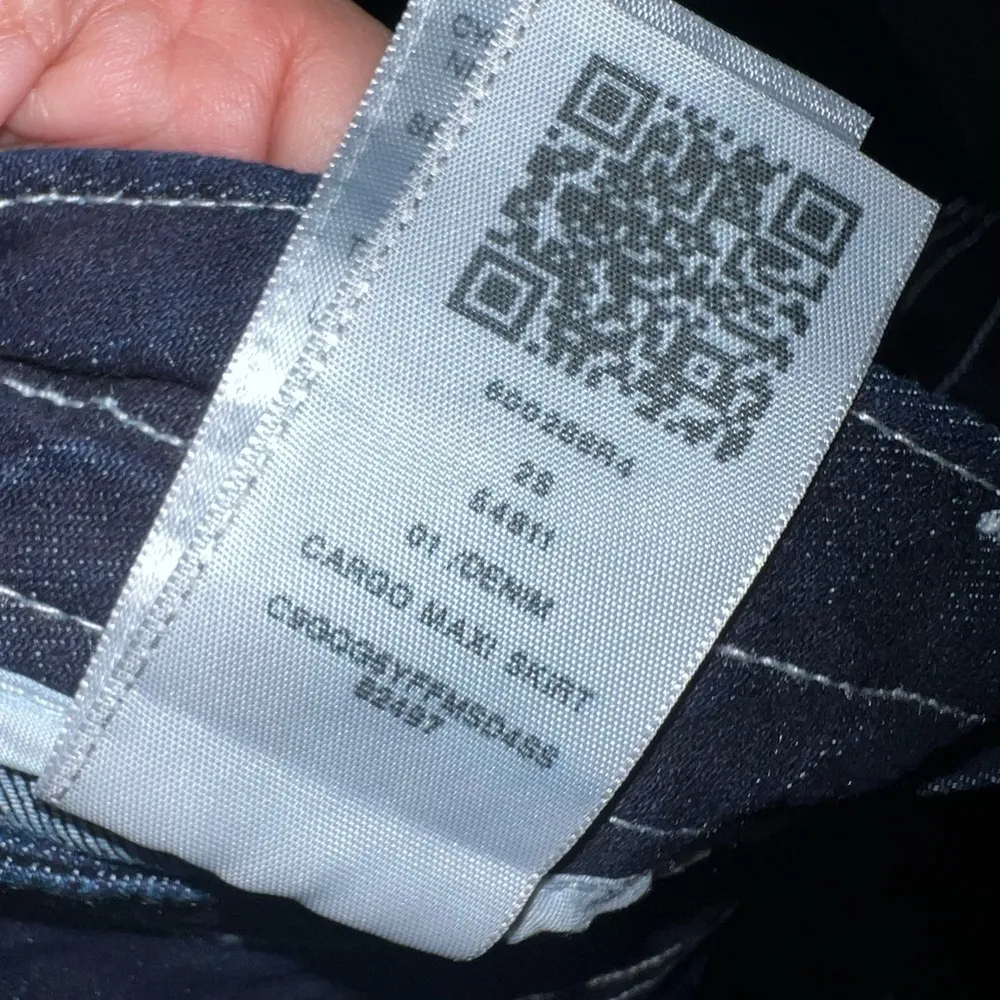 True Religion Denim Maxi Cargo Skirt - Image 7