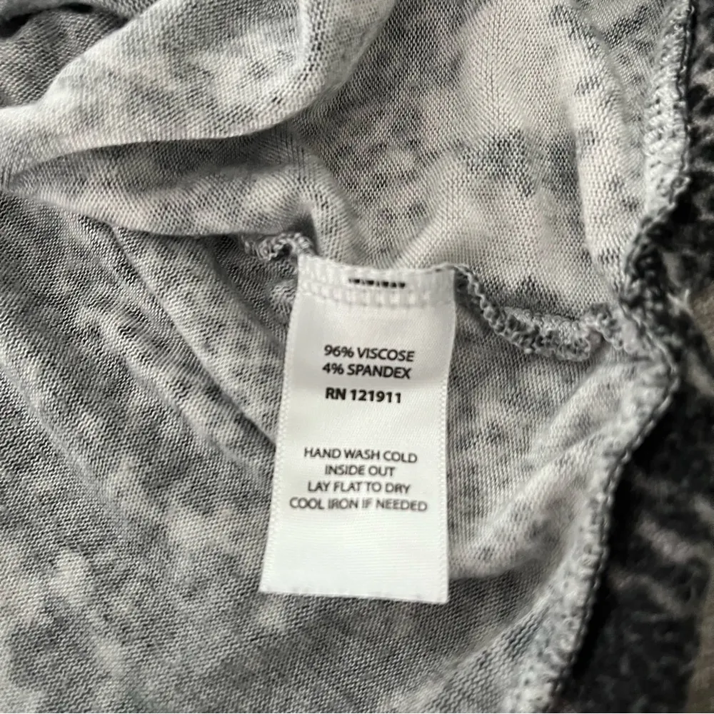 LNA  Onion Snake Skin Print Sweater, Charcoal Python, Sz S - Image 14