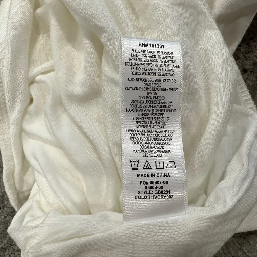 Good American Mock Neck Power Shoulder Pad Essential Bodysuit Size 1 Small S - Image 7