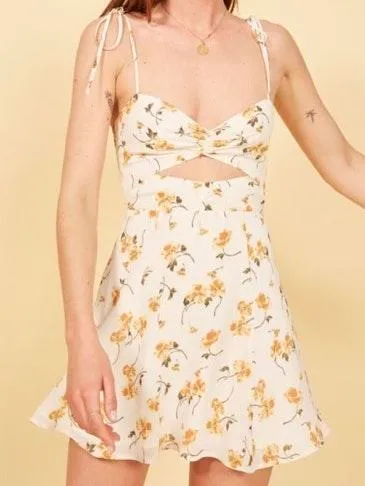 Tamara Floral Print Mini Dress - Image 3