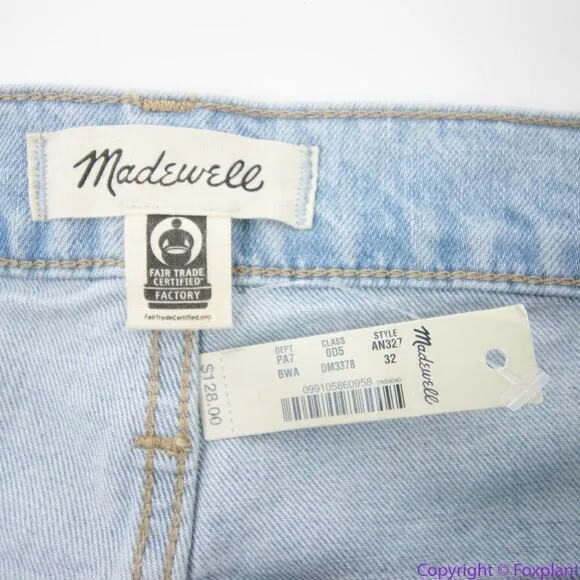 Madewell Slim Demi-Boot Jeans in Bellmeade Wash, size‎ 32, NWT - Image 13