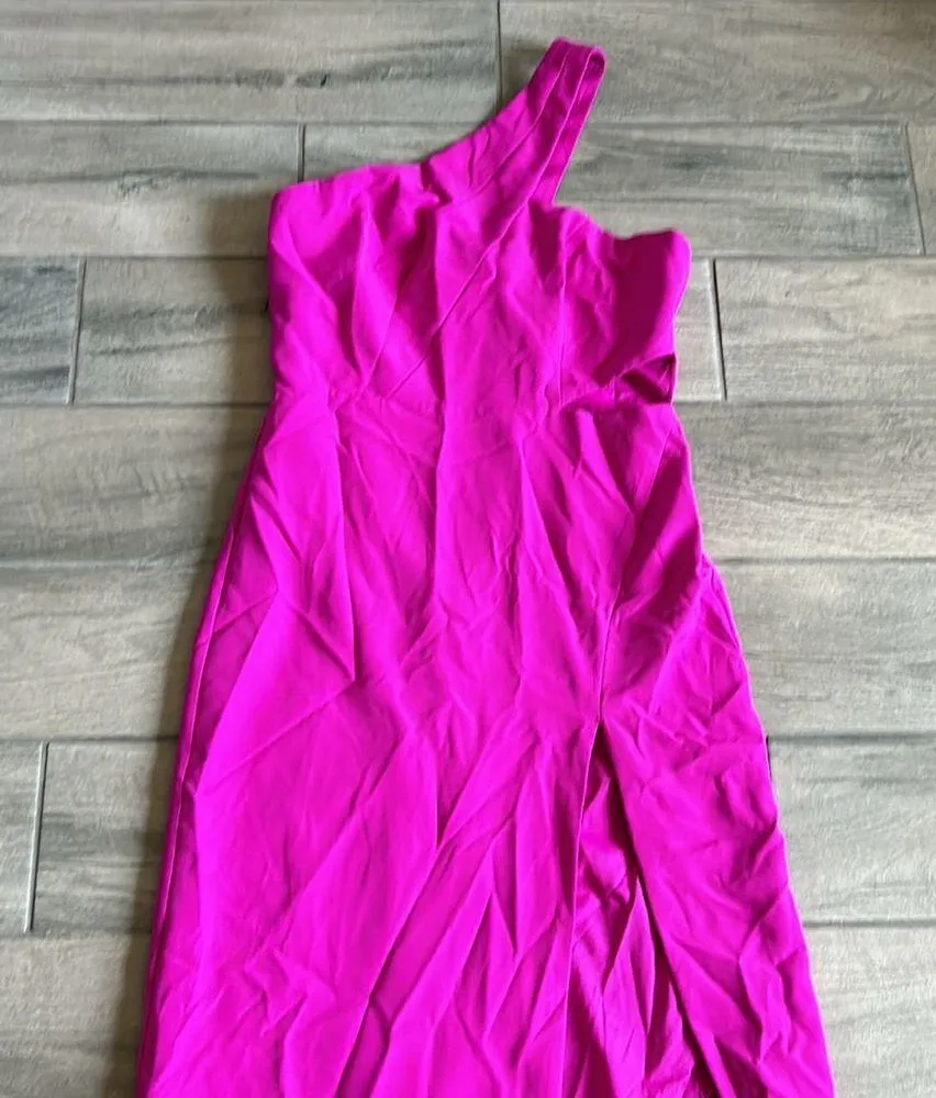 Aidan Mattox one shoulder dress - Image 2