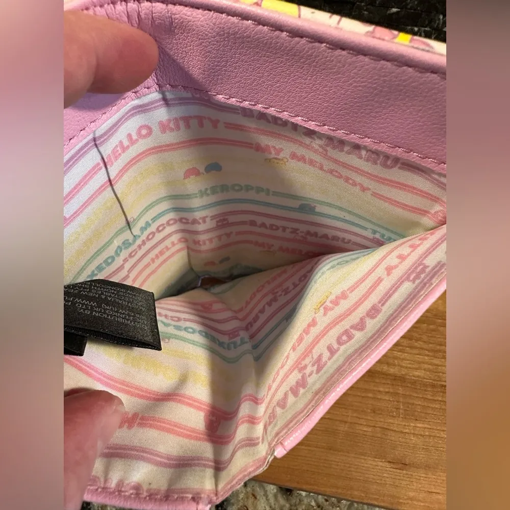 Sanrio Hello Kitty and Friends Kawaii Loungefly Pink Bifold Wallet - Image 7