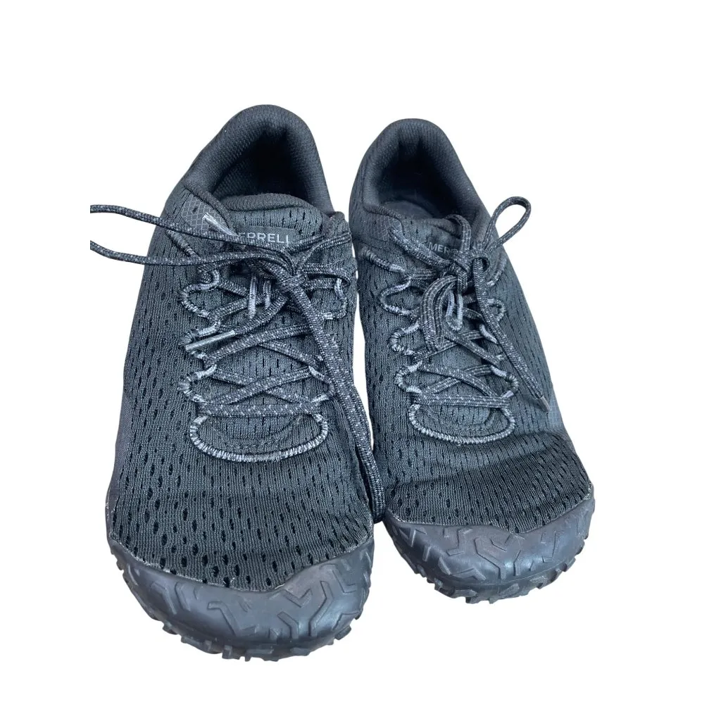 Merrell Vapor Glove 6 Vibram womans black mesh Trail Running sneakers Sz 9 - Image 14