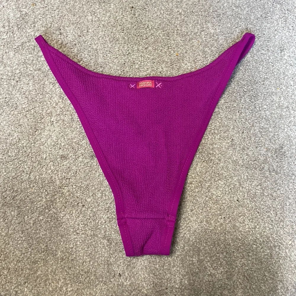 Banana Moon Lira Scrunchy Bikini Bottom Size M Pink Size M - Image 3