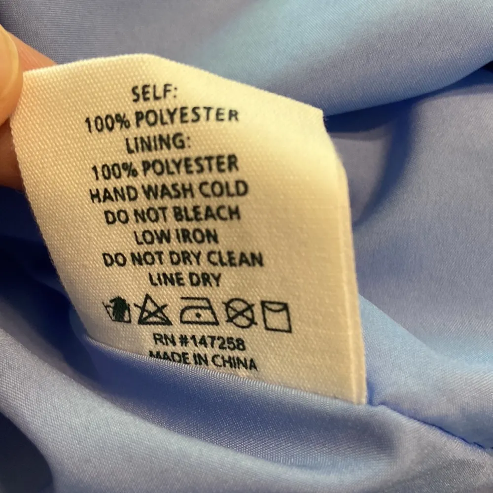 SIMPLE SOUTHERN MIN SLEEVELESS TUNIC LILIAC AND WHITE LENGTH 34” BUST 34” - Image 8