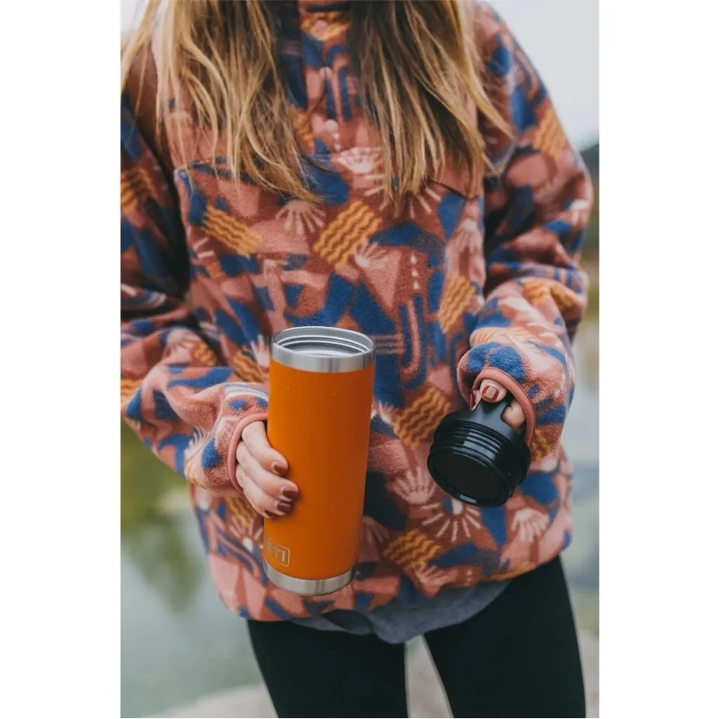 Patagonia  Synchilla Snap-T Fleece Pullover Canyon Block Sisu Brown Large EUC - Image 10