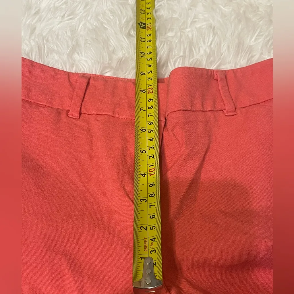 New York & Company Shorts Womens 2 Pink Hot Pants Mid Rise Flat Front - Image 8