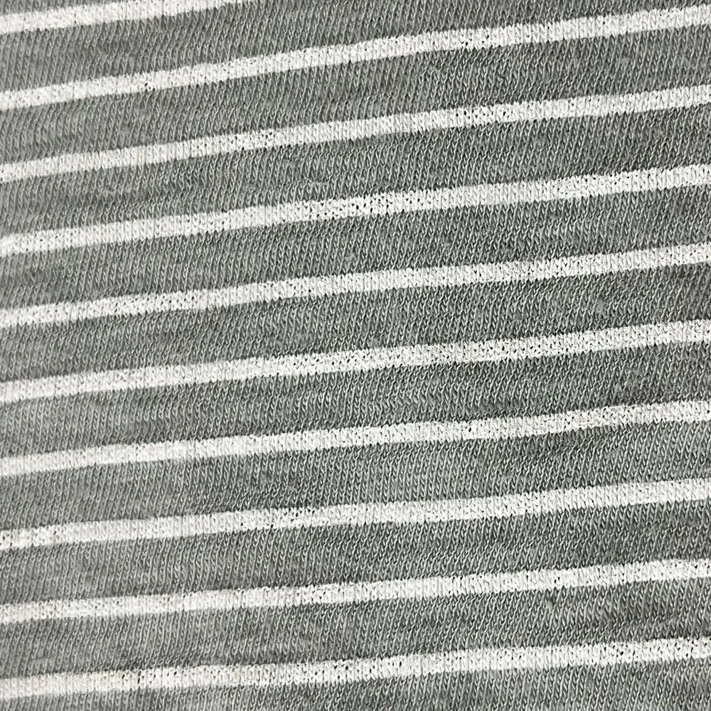 Fresh Produce Top Women 2X Plus Grey Pullover Blouse Striped Cold Shoulder USA - Image 9