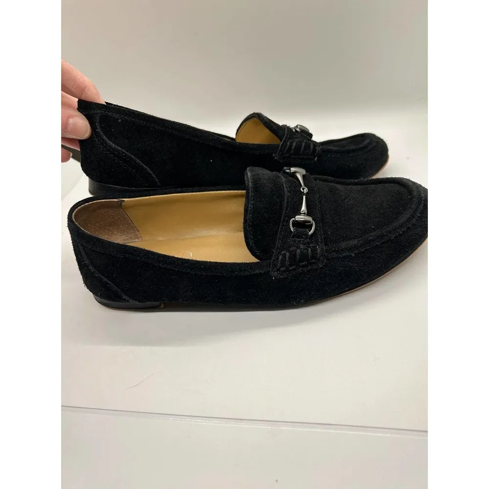 Franco Sarto Black Womens Loafers Size 6 Classic Preppy - Image 3