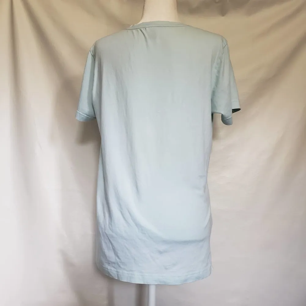 Victoria's Secret PINK Lace Up Womens Top Size XS Short Sleeve dog Logo - Image 7