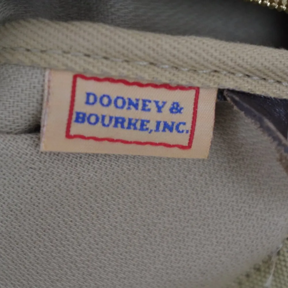 Dooney & Bourke Monogram Canvas Shoulder Bag - Image 3