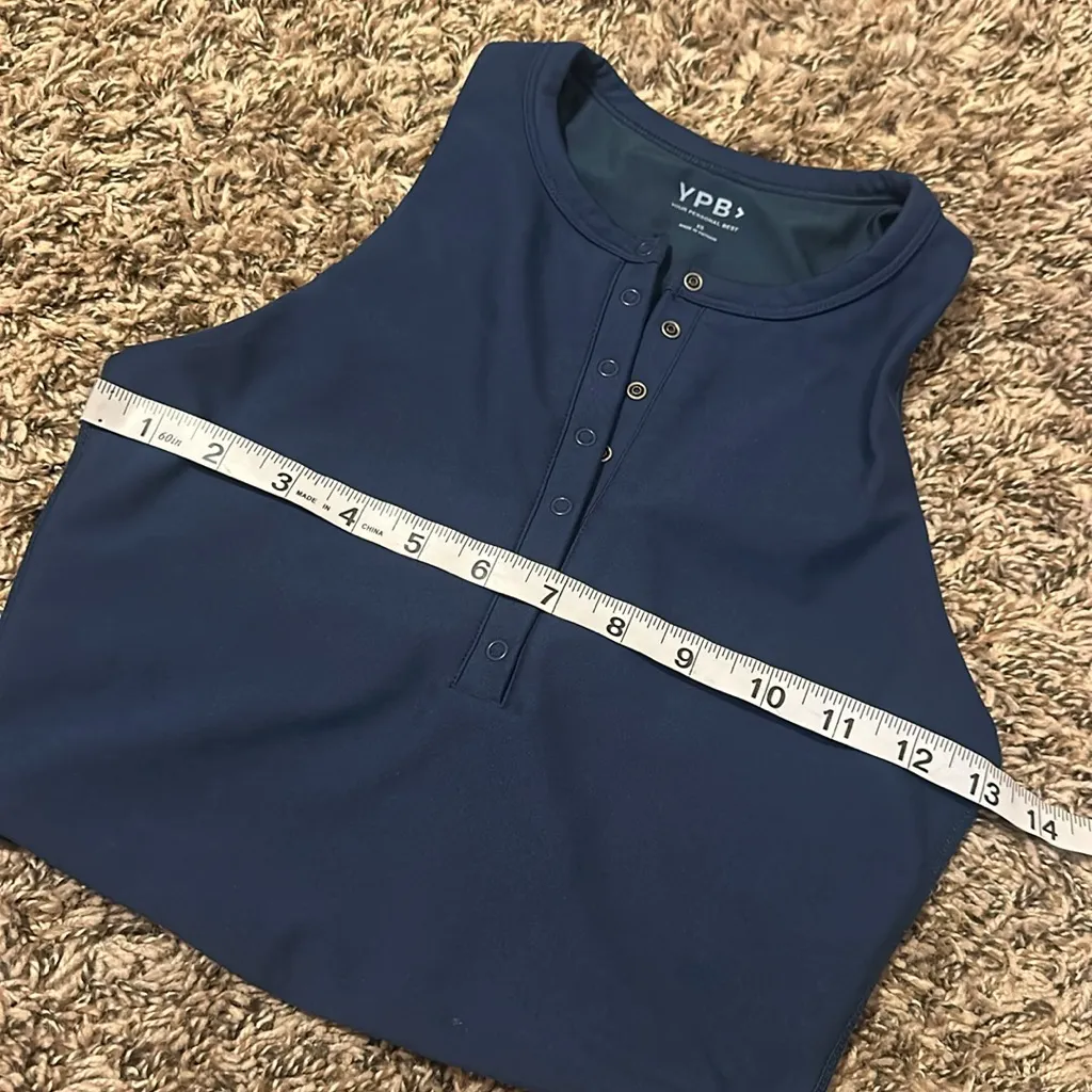 Abercrombie YPB Tank Top Blue XS - Image 7