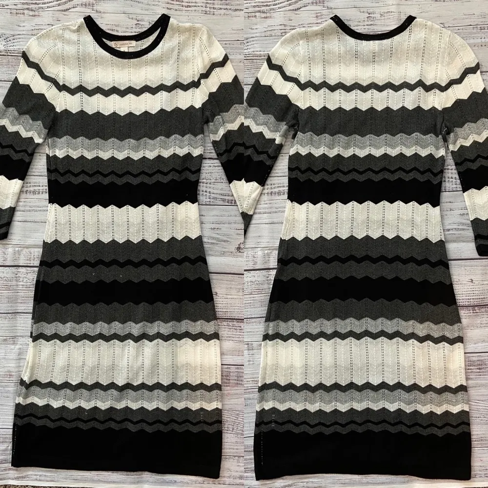 Dressbarn Striped Sweater Dress. Size small. EUC - Image 9