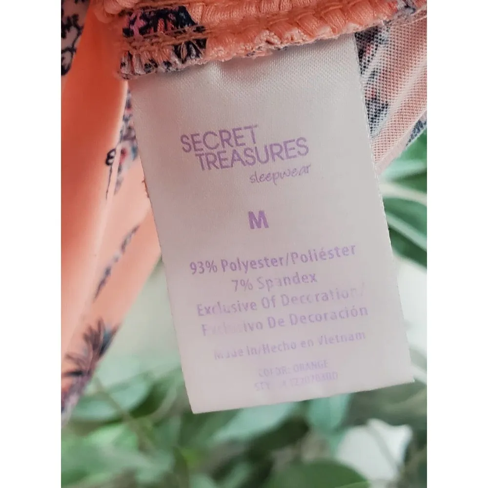 Secret Treasures Women Pink Polyester Comfort Waist Pull On Trouser Pant Size M - Image 7