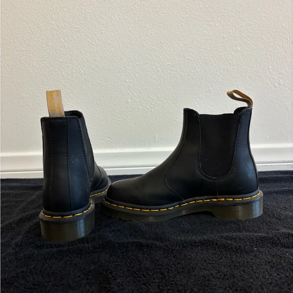 Vegan Leather Dr. Martens Chelsea Boots - Image 3