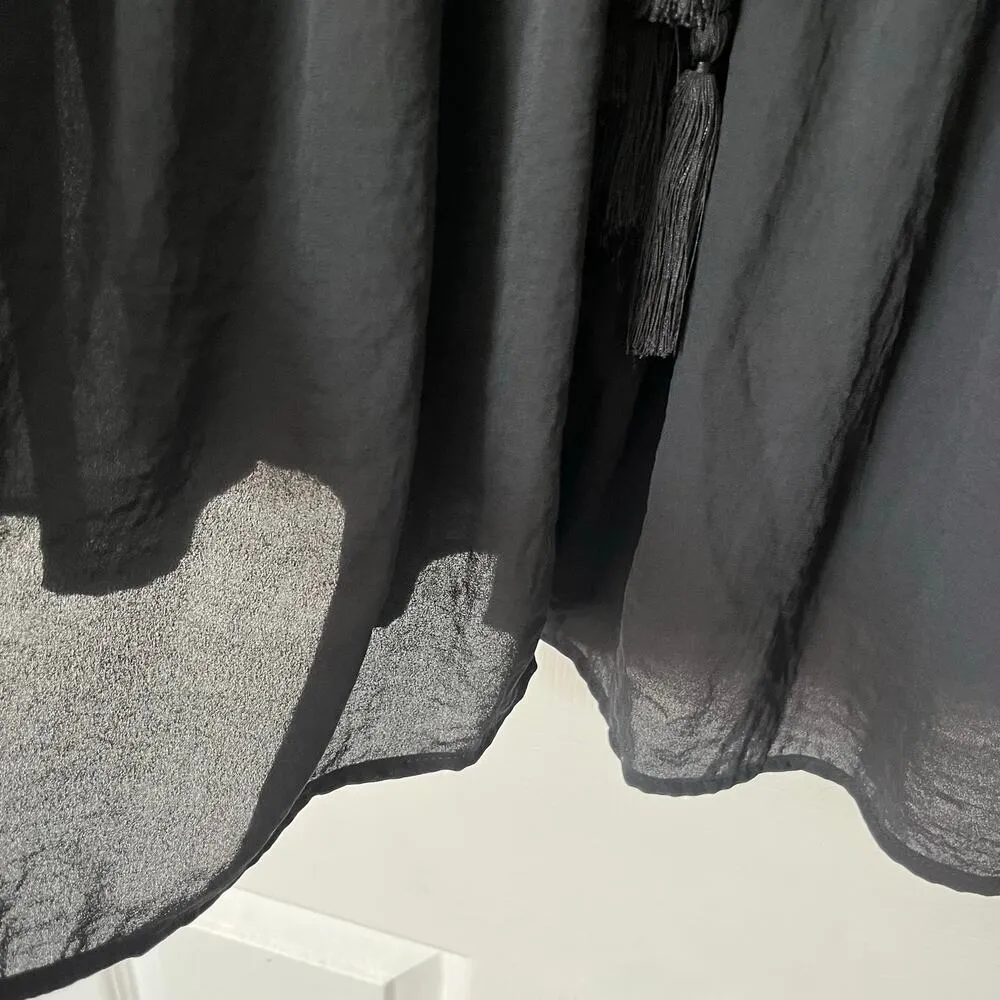 H&M Gauze Button-Front Tunic/Dress - Size 4 - Image 4