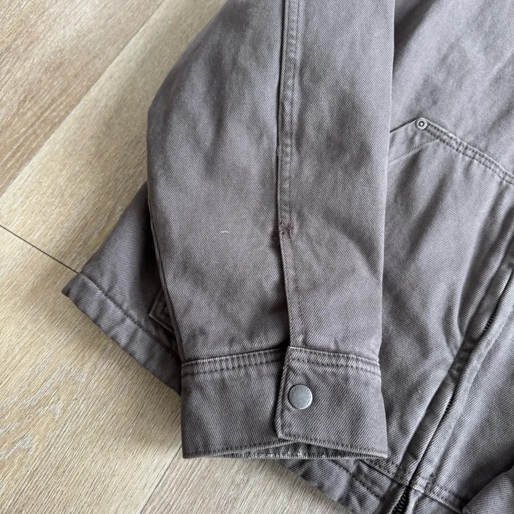 Zara Brown Barn Jacket - Image 2