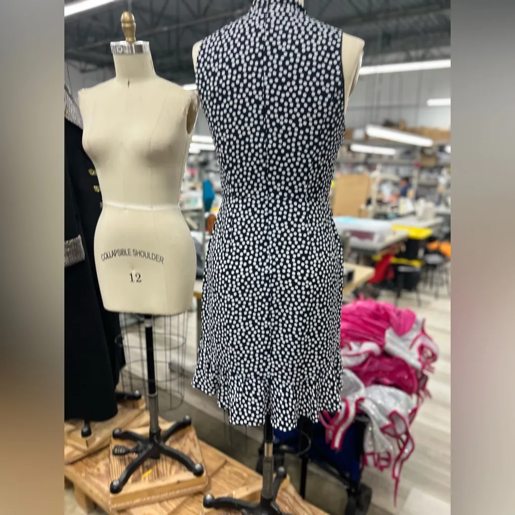 Betsey Johnson Ruffled Mock-Neck Dress 12 - Image 6