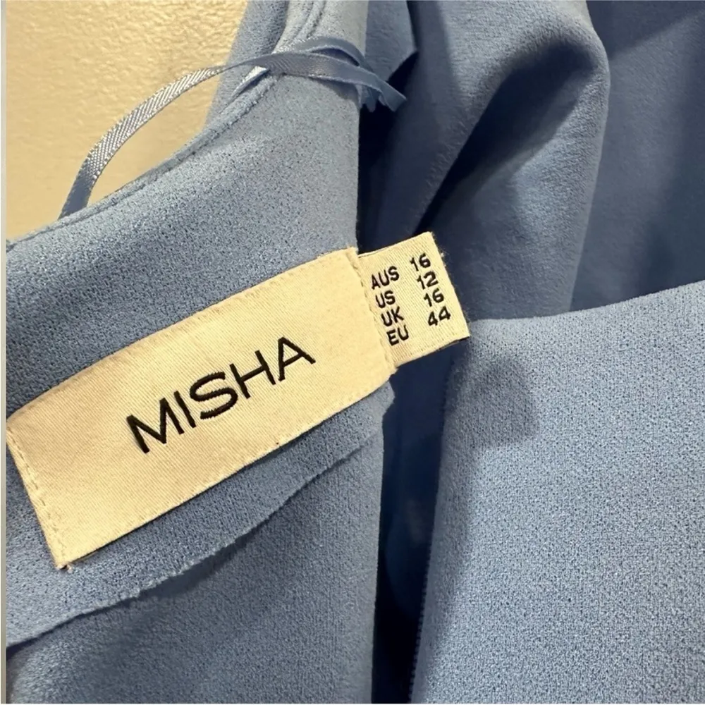 MISHA X REVOLVE Ida Dress Blue US 12 - Image 7