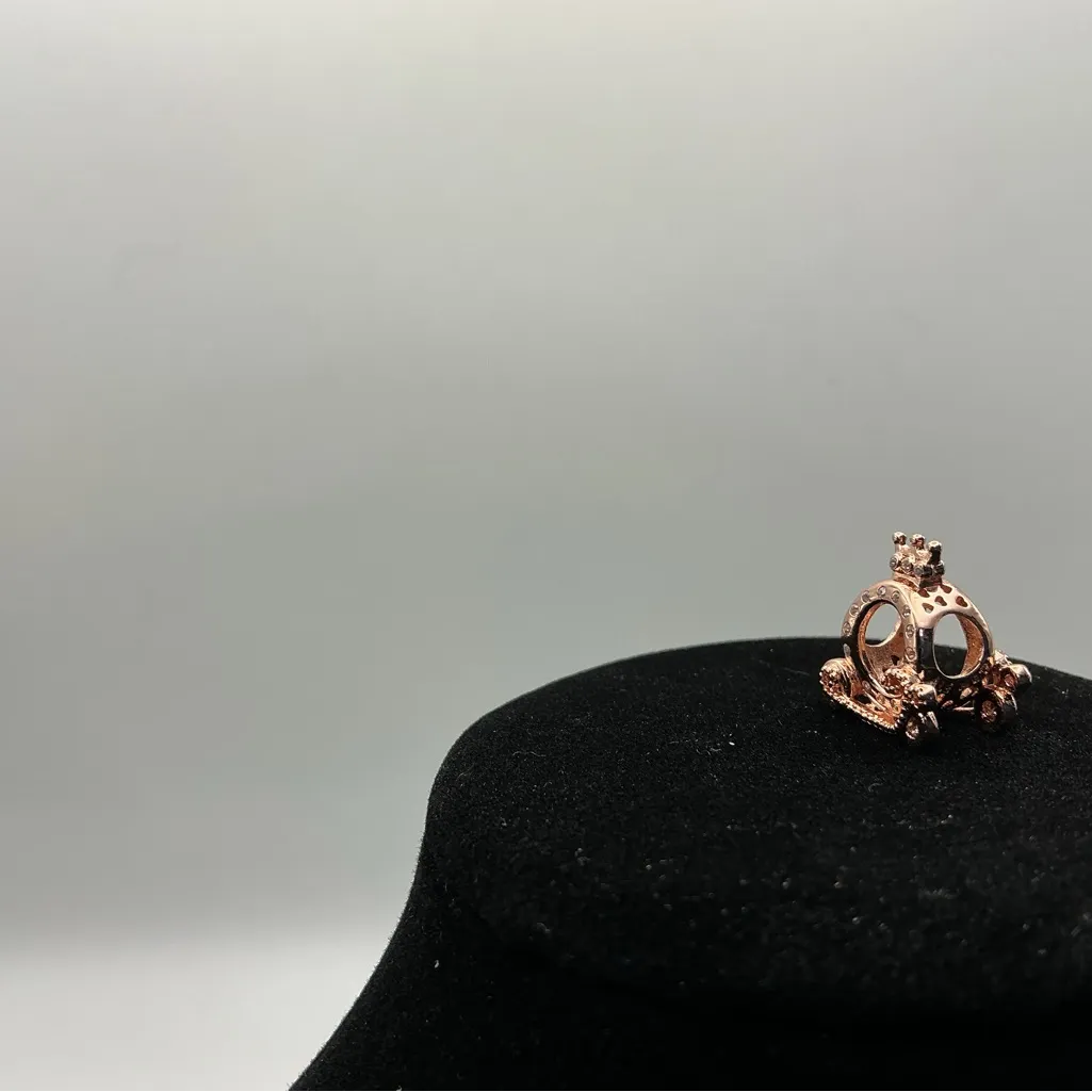 Pandora Disney Princess Carriage Charm Pandora Rose ALE MET - Image 2
