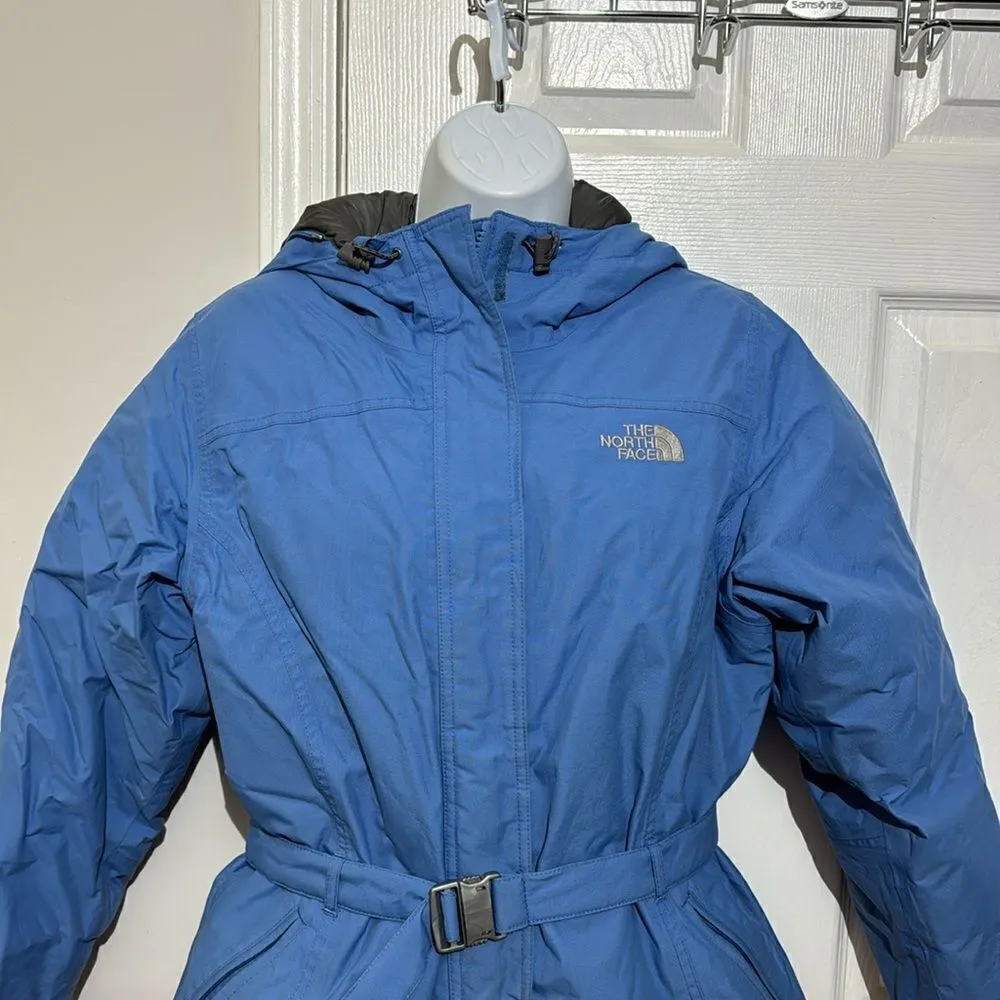 The North Face Puffer Jacket Goose Down Ski Parka Blue size M - Image 2