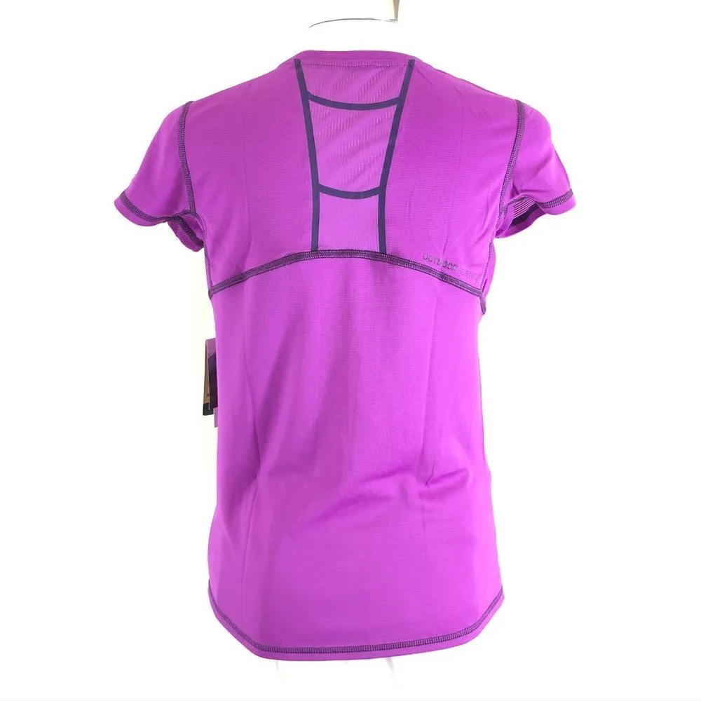 Outdoor Research Womens Octane T Shirt Top Vented Purple Size XXS - Image 2