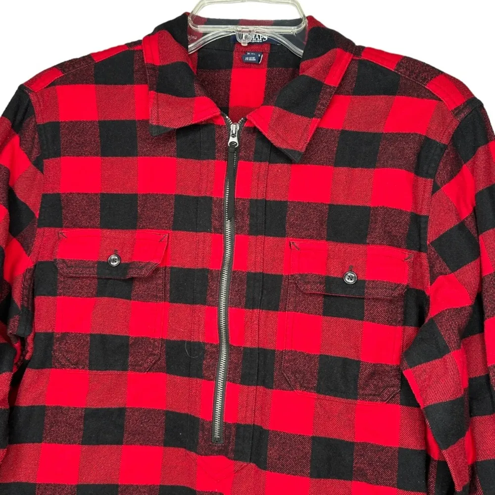 CHAPS  Buffalo Check Flannel Shirt - Image 2