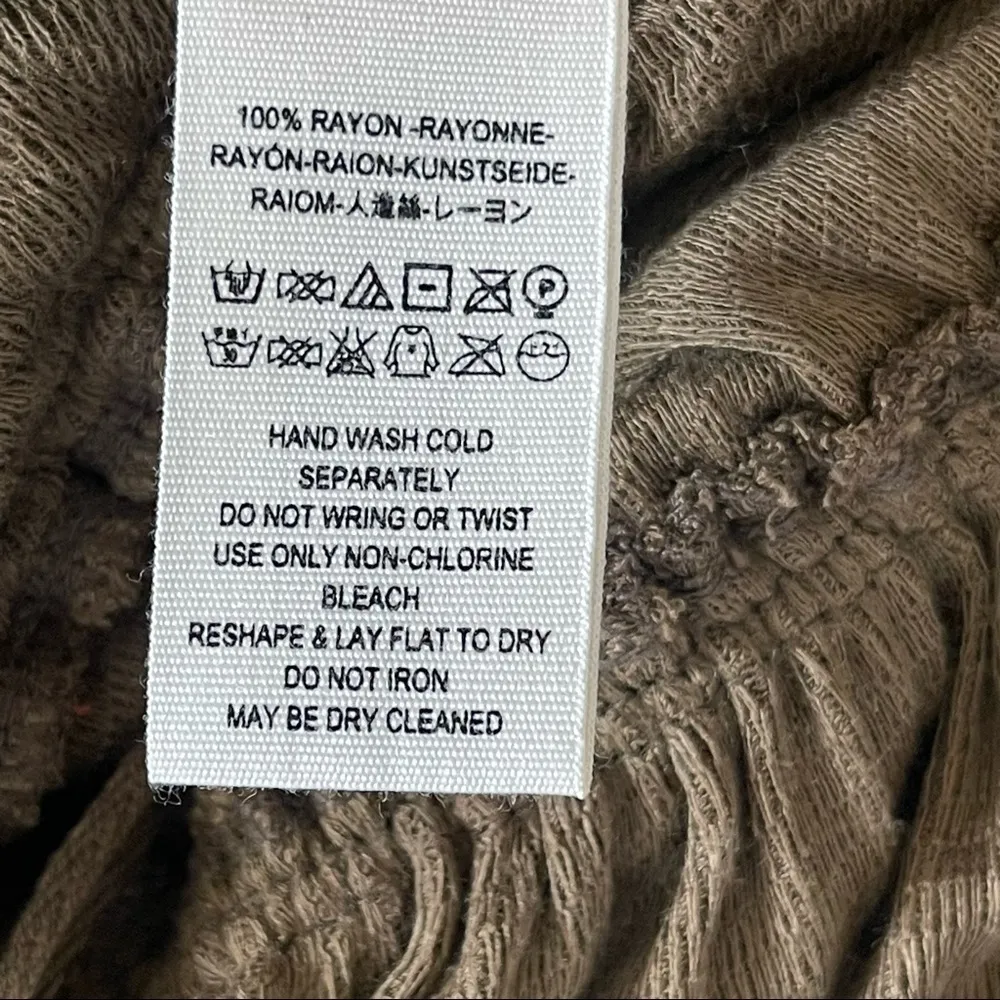 𝅺Free People Women’s Float Away Asymmetrical Ruffle Tank Size Small - Image 13