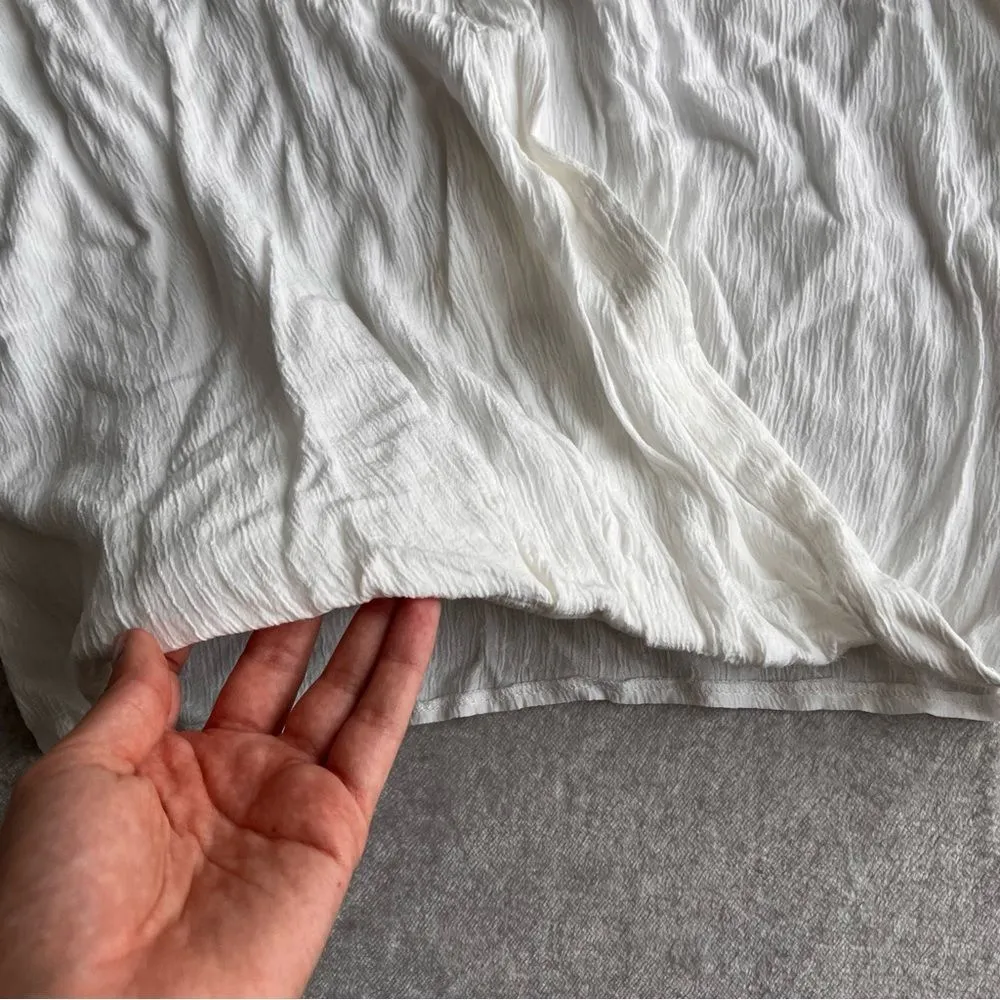 Topshop Open Shoulder Wrap Blouse - Image 10