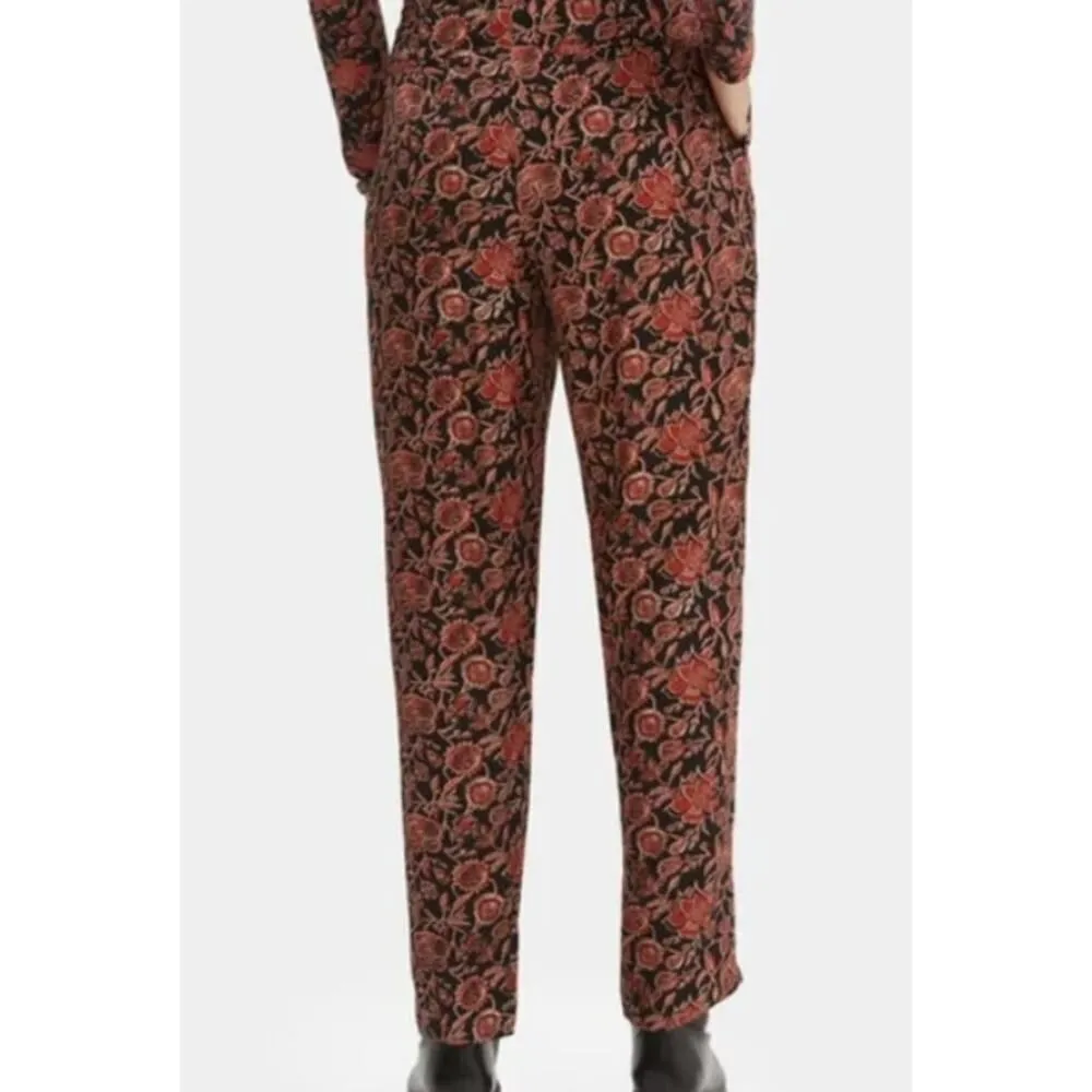 Scotch & Soda Printed Tapered Paper Bag Trousers Sz. XS - Image 3