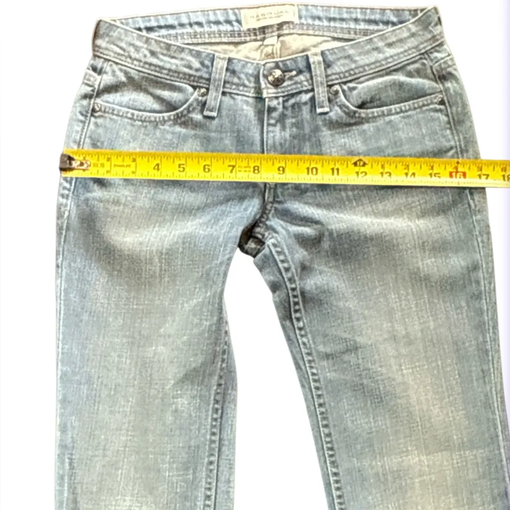 Habitual Light Blue Flare Wide Leg Jeans - Image 6