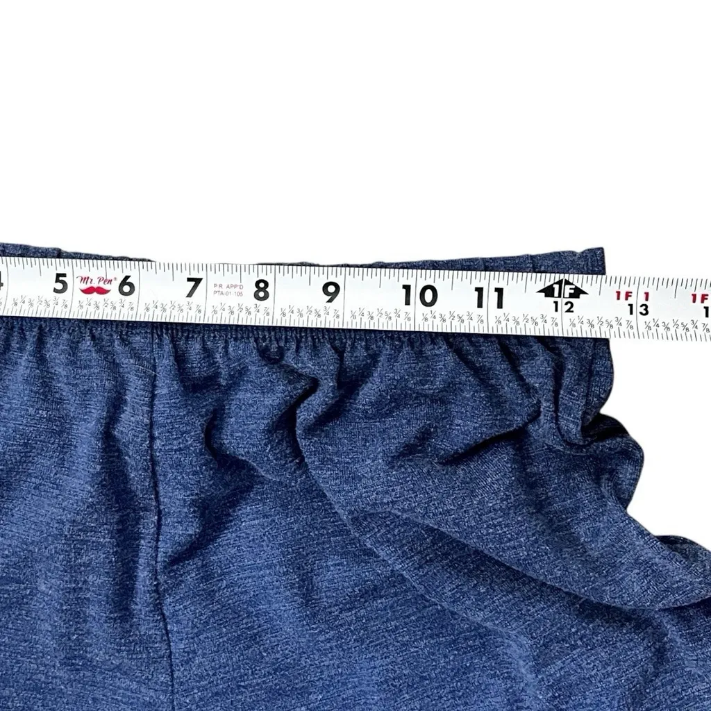 I.N. San Francisco Tie Front Elastic Spit Hem Leg Blue Pants Size Small Cozycore - Image 6