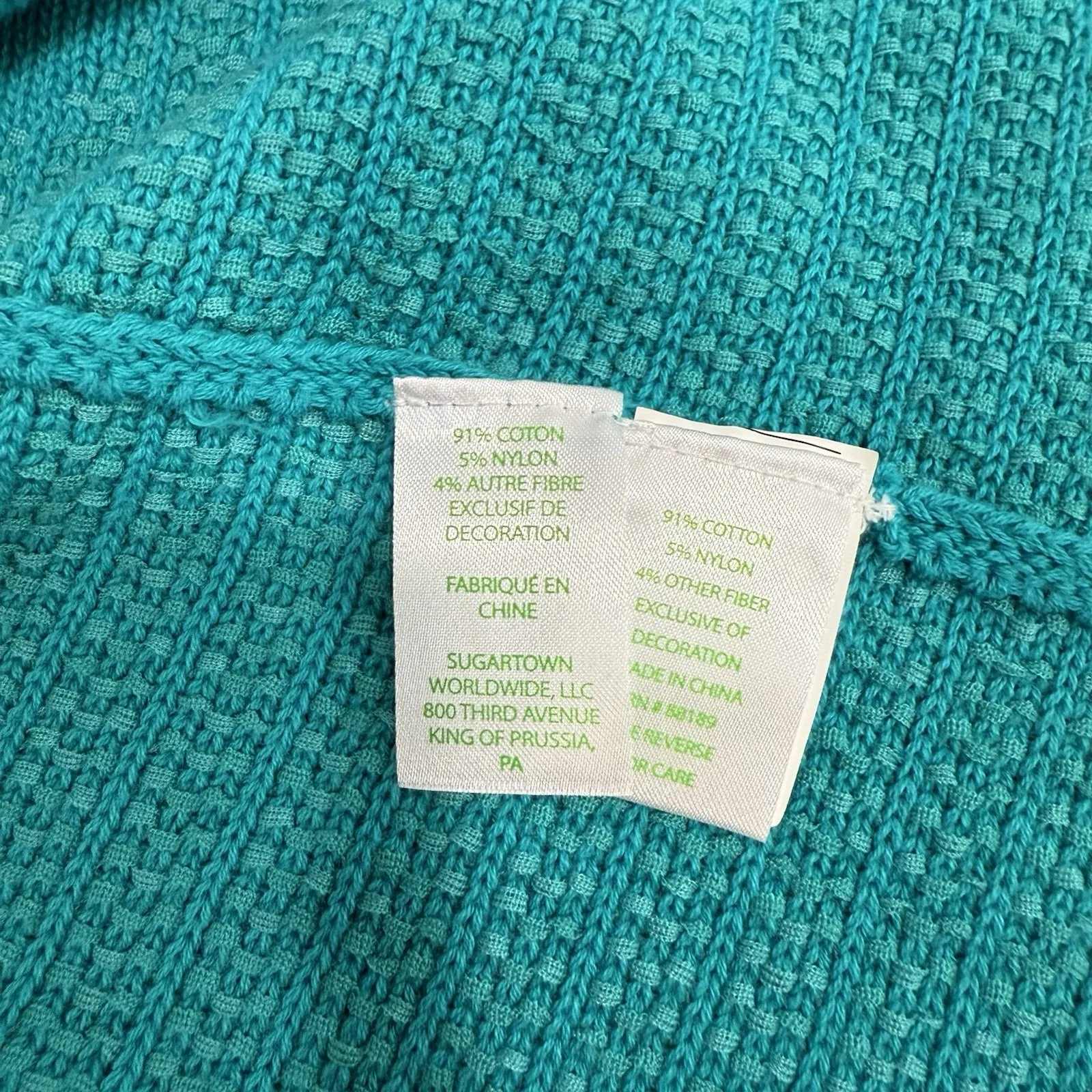 Lilly Pulitzer Maldives Green Tatum Long Fringe‎ Hem Cardigan Size XS - Image 12