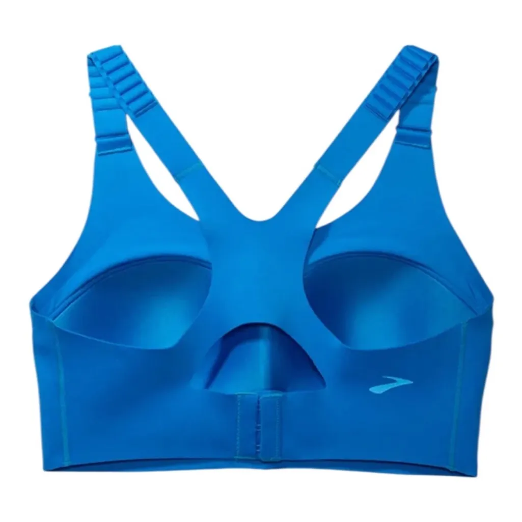 NWT Brooks Dare Racerback 2.0
Sports Bra Azure Blue Size 34C Retail $75.00 - Image 3