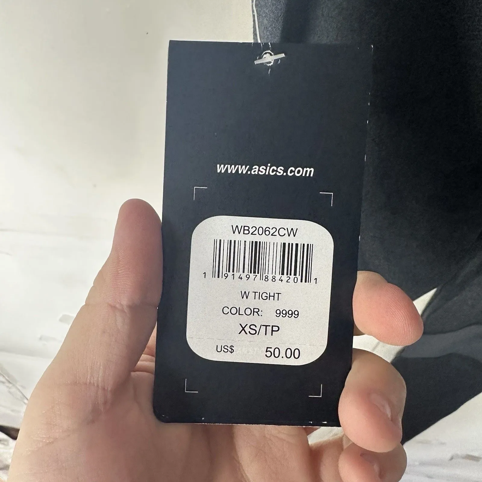 ASICS Women’s XS Dark Grey Athletic Leggings Running Workout Stretch Size 25 - Image 5