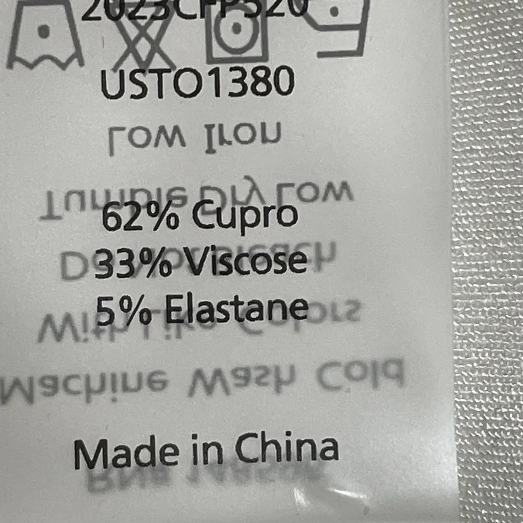 Universal Standard Cupro Shell Blouse Sleeveless Gathered Waist Cream XS NWT - Image 7