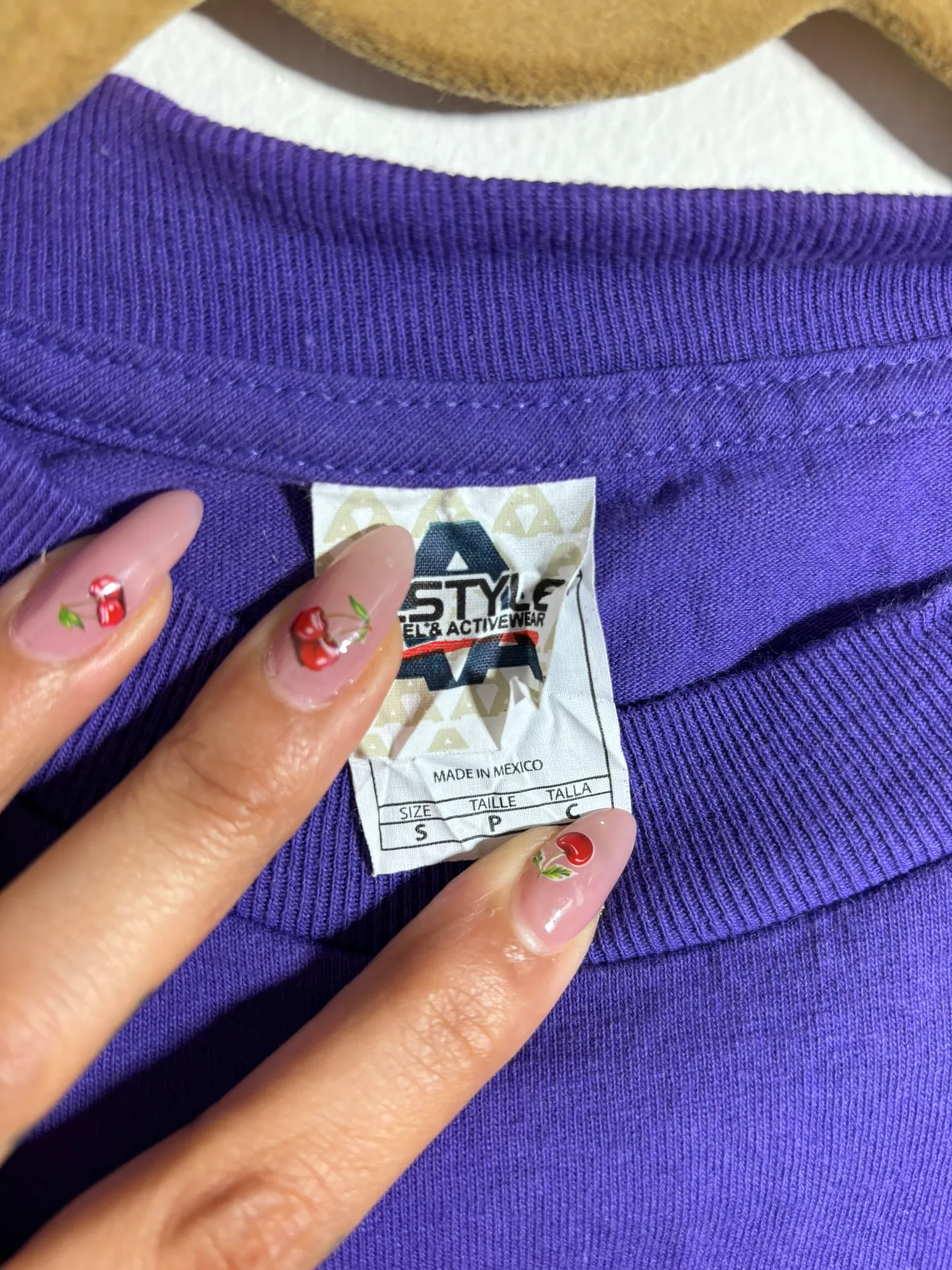 Purple wiz Khalifa And Jimi Hendrix T Shirt Small 120 - Image 4