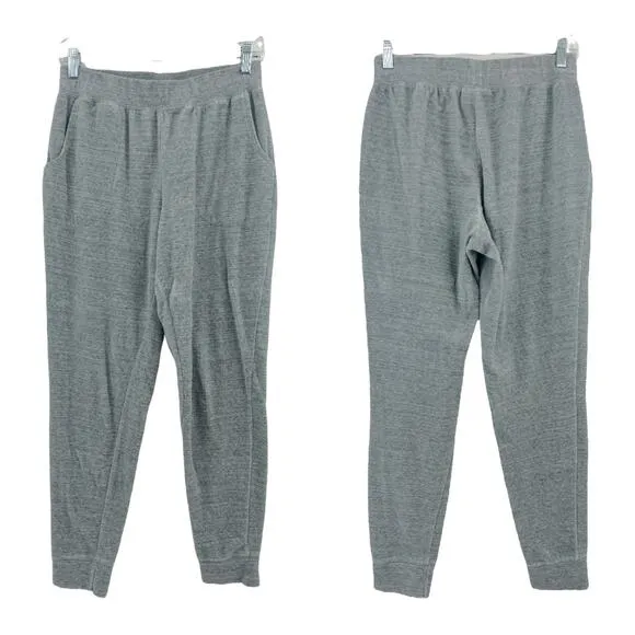 denim & co. XS Women's Gray Velour Skinny Jogger Sweat Pants - Image 2
