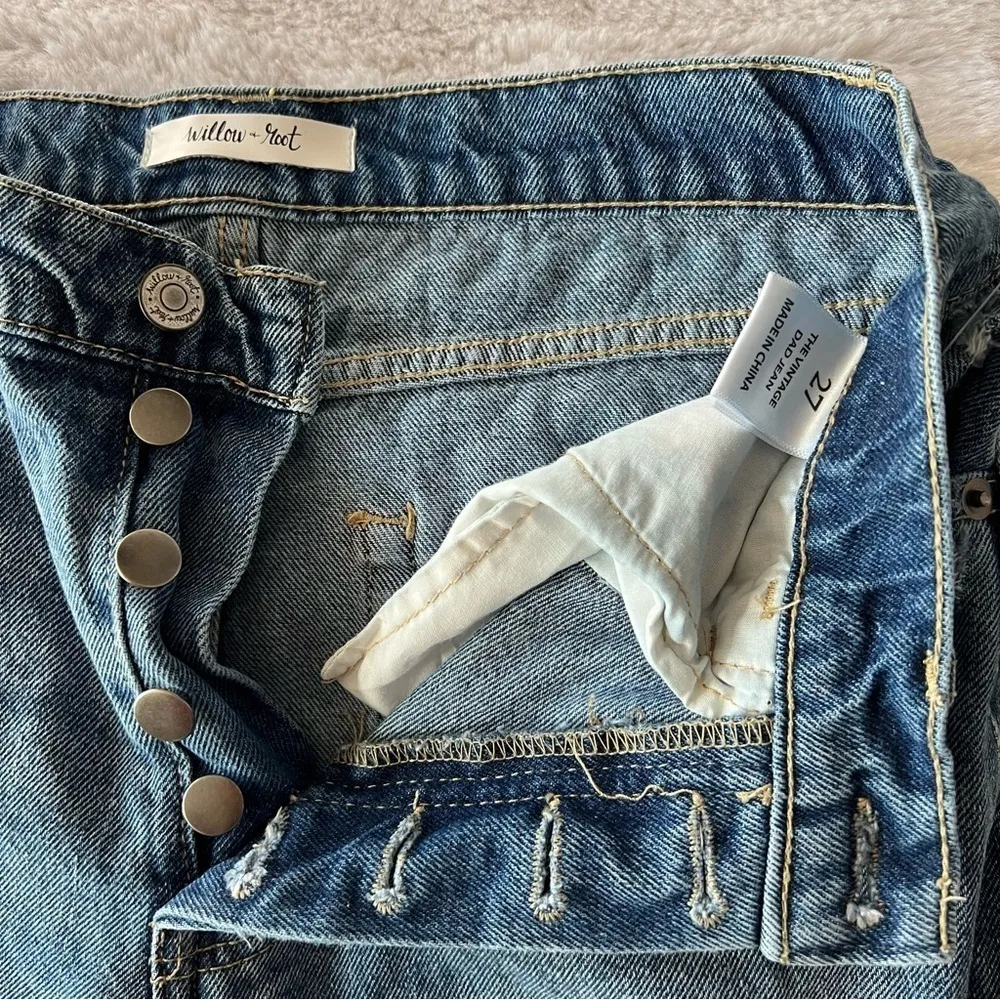 The Vintage Dad Jean - Distressed Denim - Image 4