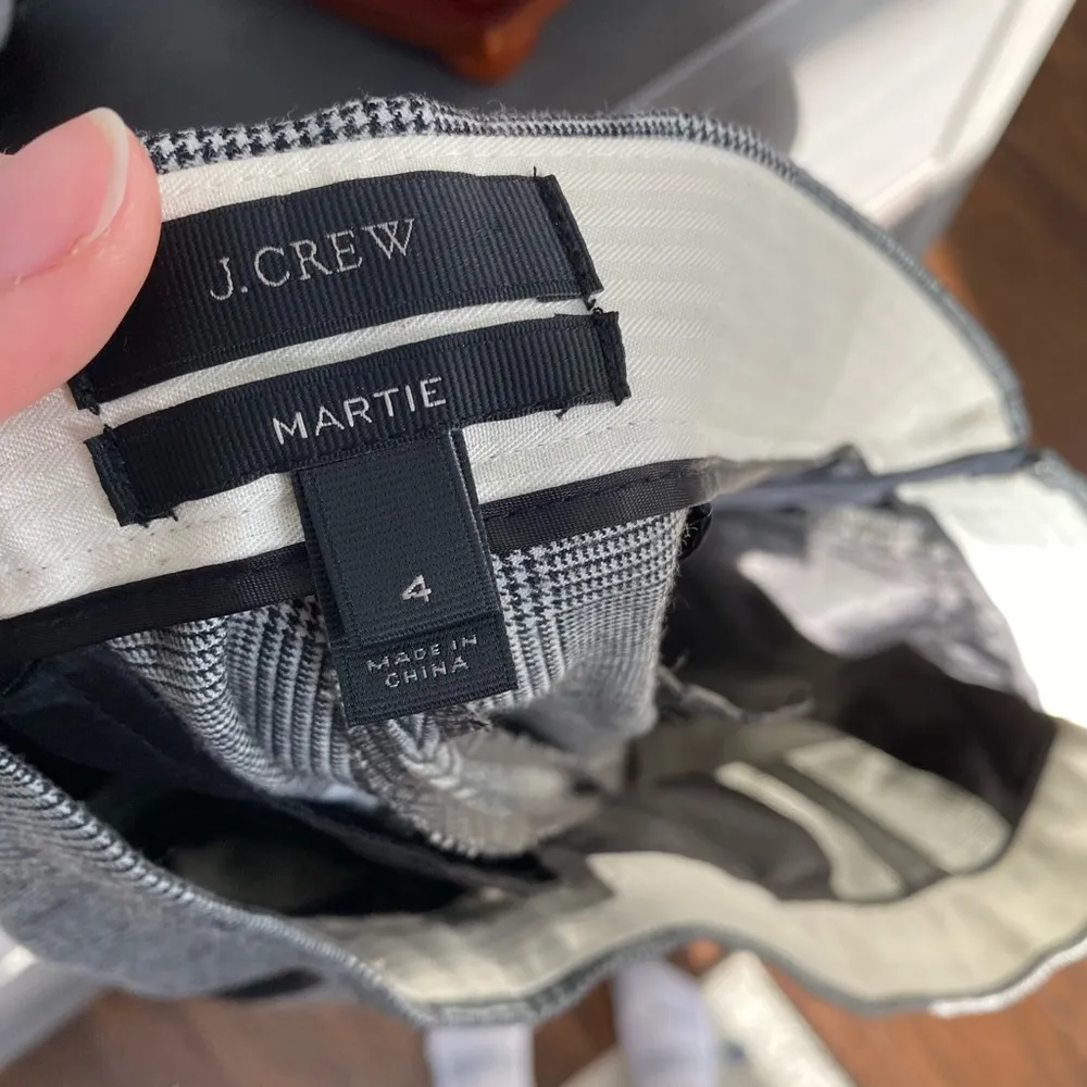 J.Crew Wool And Leather Dress Pants - Image 9