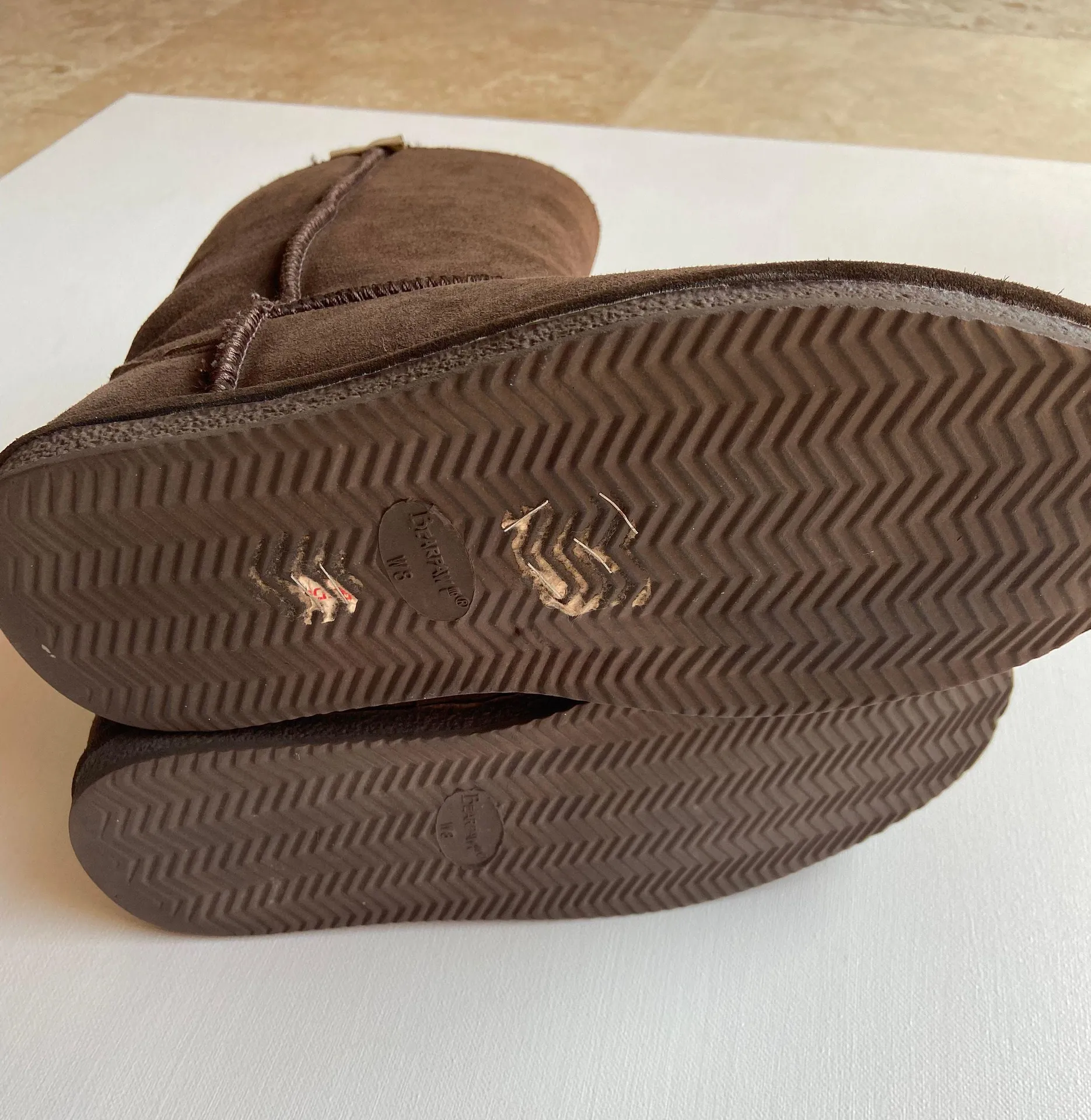 BEARPAW BreaPaw Shearling Boots EUC - Image 5