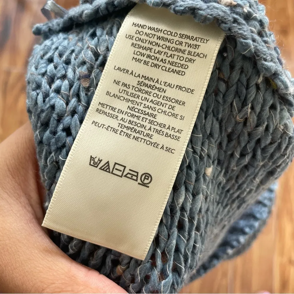 Free People Molly Playsuit Crochet Halter Open Back Romper Blue Ocean Size M - Image 13