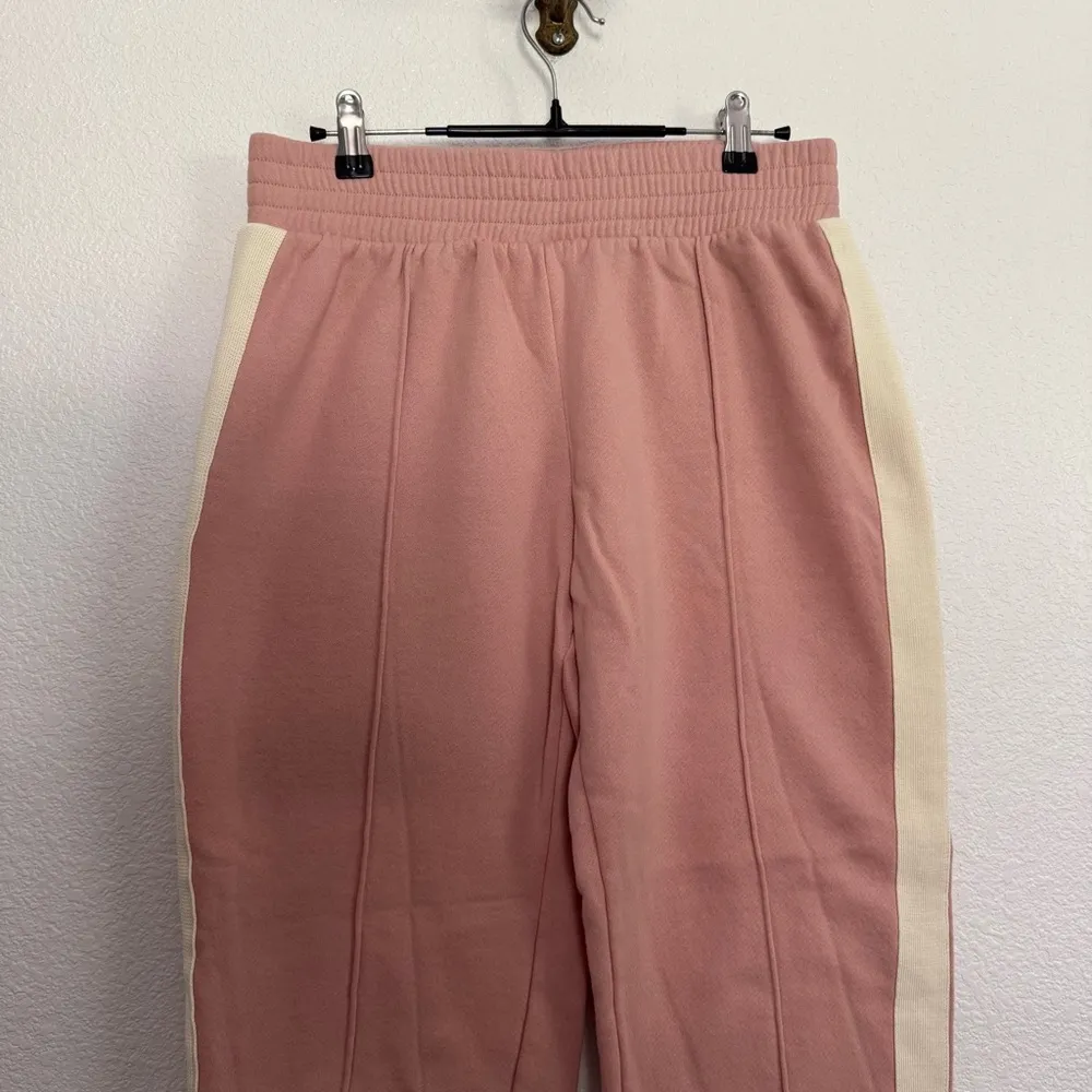 Bandier Wesley Pink Side Stripe Sweatpants Small - Image 2
