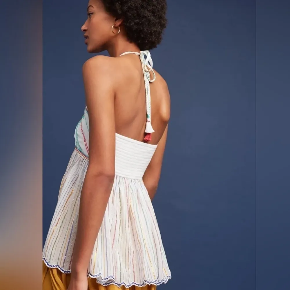 Anthropologie Floreat Itzel Halter Top - Image 2