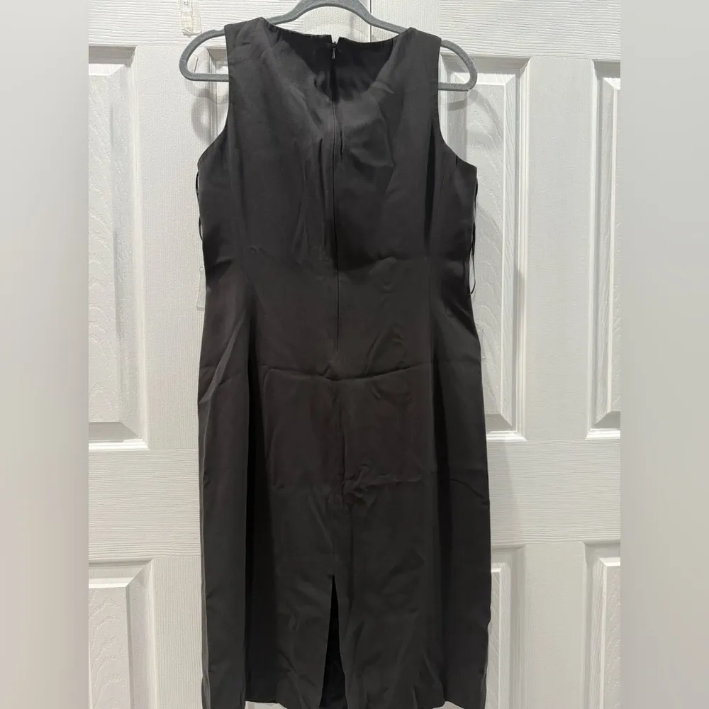 Ralph Lauren Black Sheath Midi Dress - Image 9