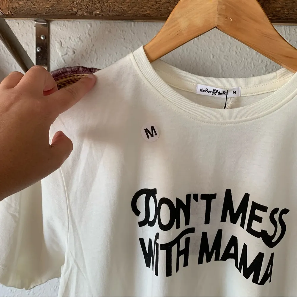 The bee and the fox “don’t mess with mama” shirt nwt Size M - Image 4