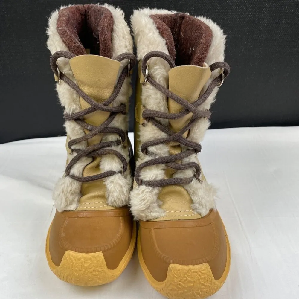 Nanook Sorel Women's Tan Shoes/Snow Boots Sz10 SKU 4198 - Image 2