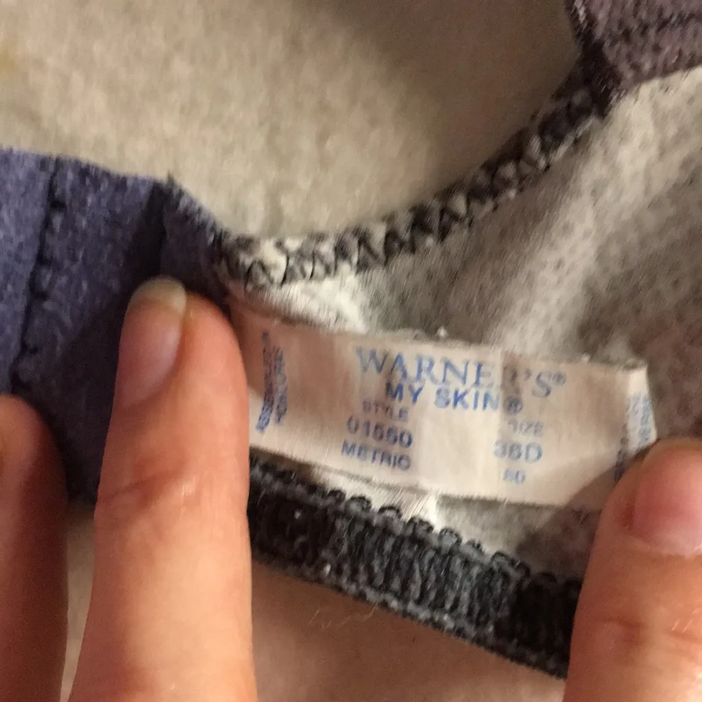 Bin 8 Bundle Of 2 Underwired Bras Adjustable Straps Green & Snake Print Size 36D - Image 8